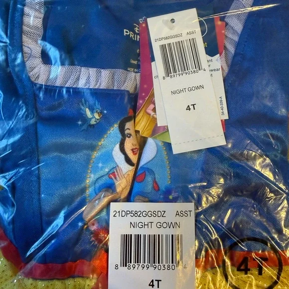 Disney Snow White Nightgown - Blue and Yellow - Picture 3 of 7